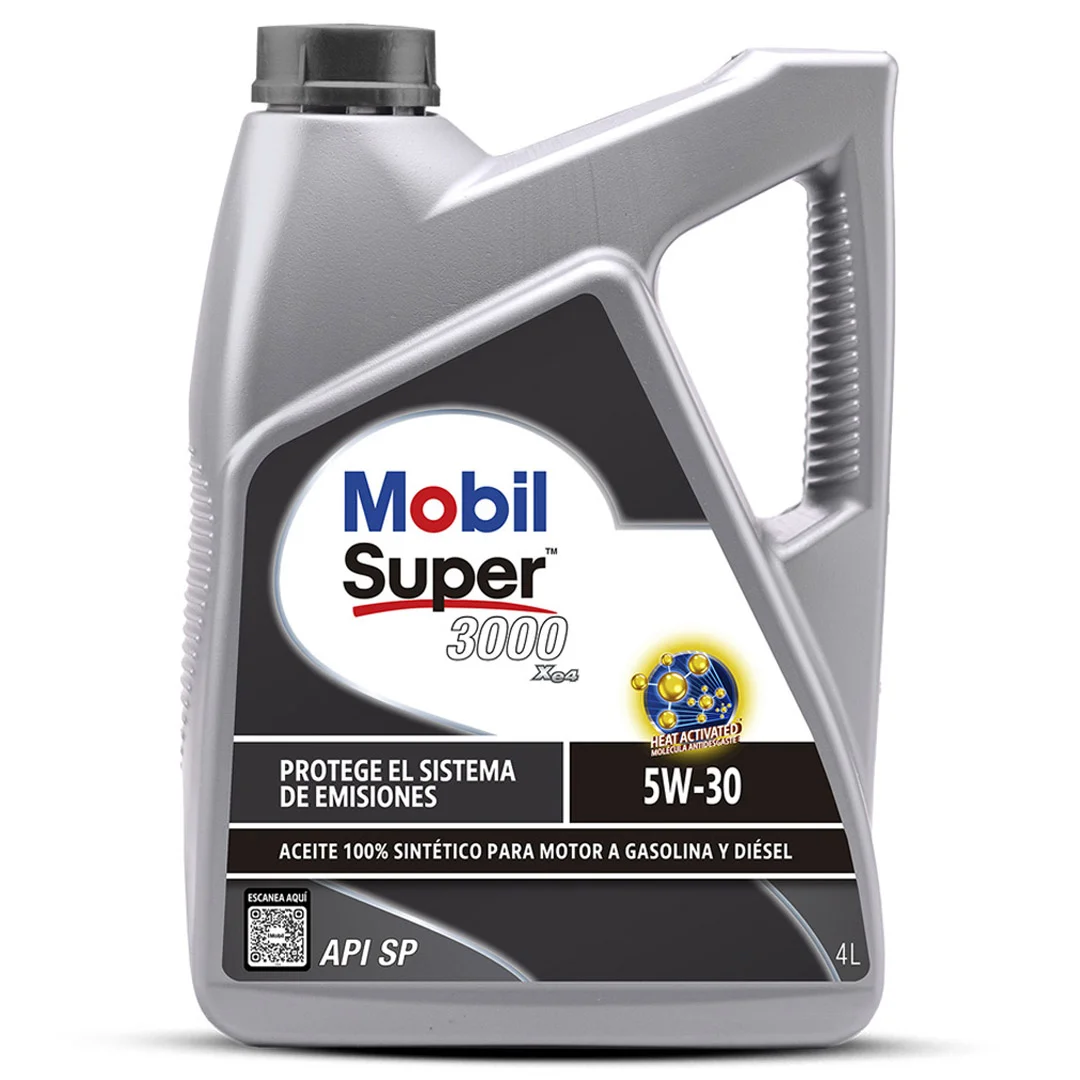 ACEITE MOTOR MOBIL SUPER 3000 XE4 5W-30 MIXTO