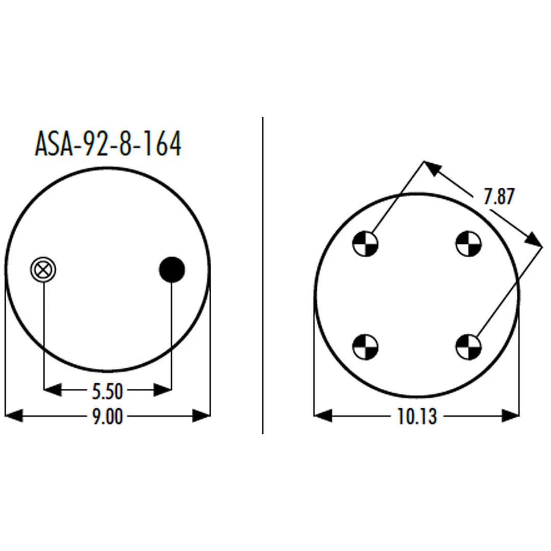 PULMON DE SUSPENSION 1T15M-9 1R12-103 (9101) SEM LASTIK - Image 2