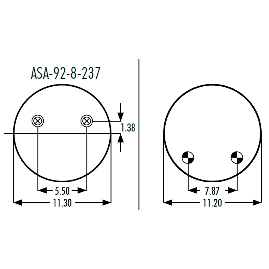 PULMON DE SUSPENSION WATSON & CHALIN 1R14-232 GOODYEAR - Image 2