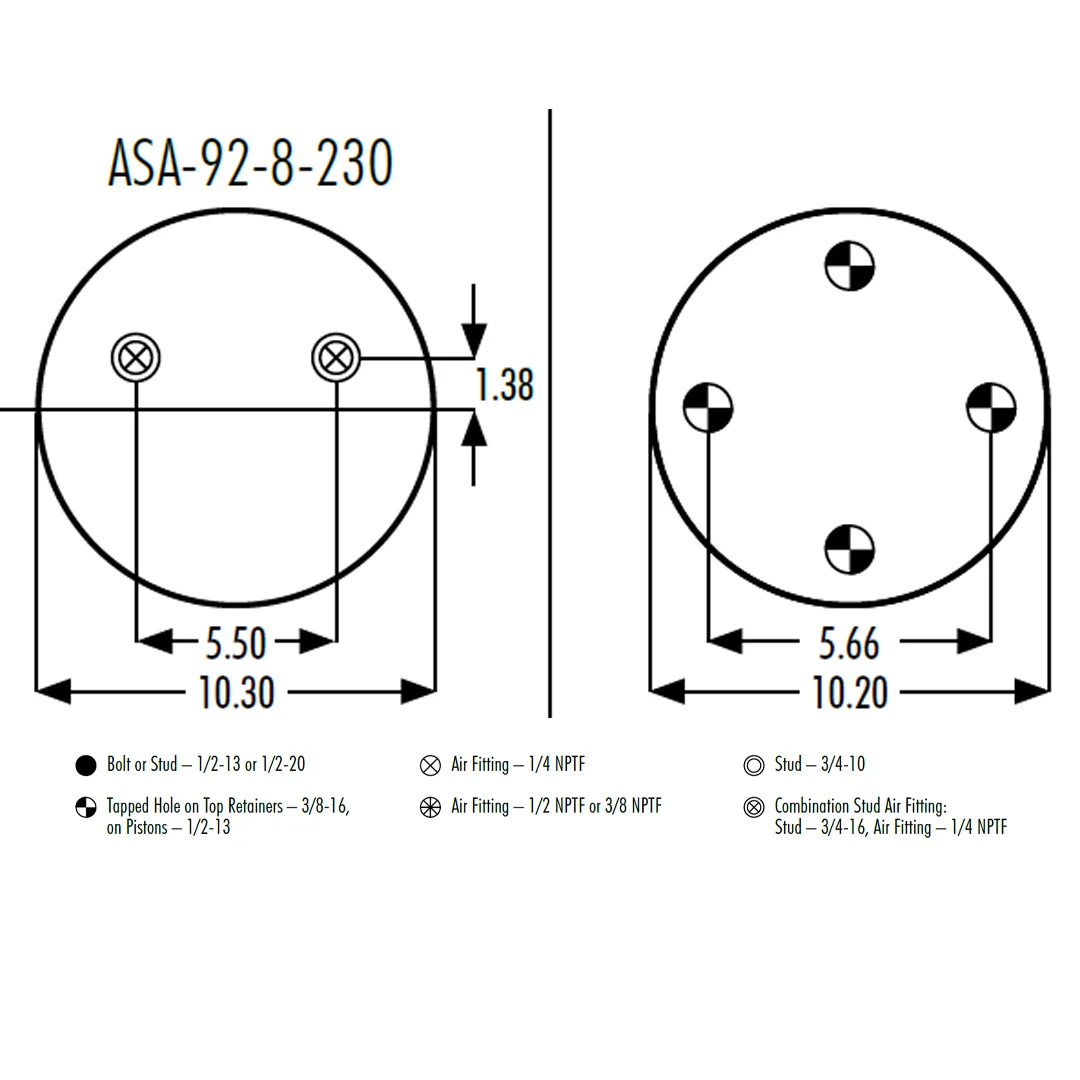 PULMON DE SUSPENSION 1T17CL-5 1R13-124 (8755, 8710) MONROE - Image 4