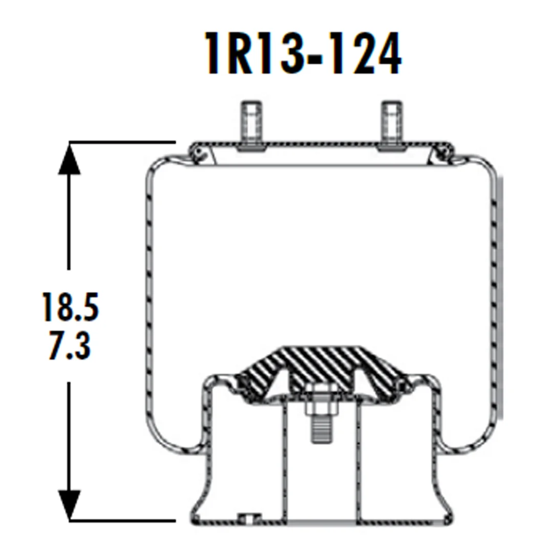 PULMON DE SUSPENSION 1T17CL-5 1R13-124 (8755, 8710) MONROE - Image 3