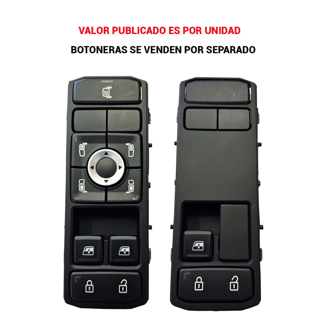 BOTONERA ALZAVIDRIOS CAMION SCANIA 2569024-2569029 - Image 2