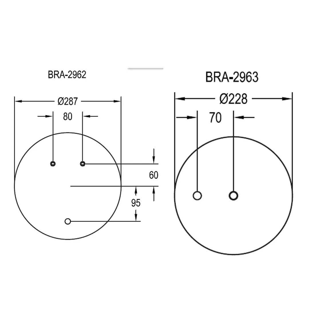 PULMON DE SUSPENSION EJE TRASERO CAMION SCANIA 2357532 FIRESTONE - Image 3