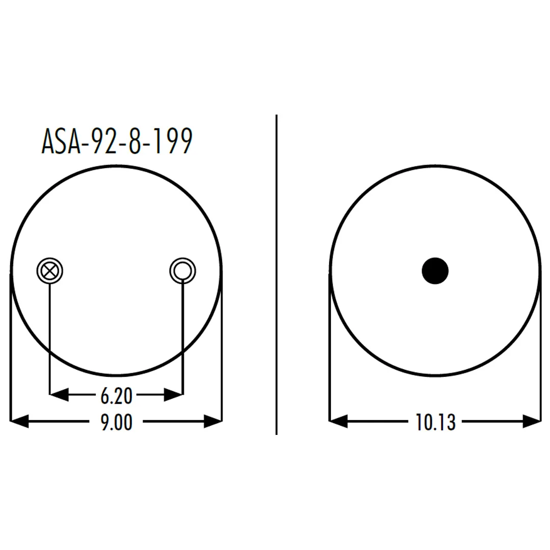 PULMON DE SUSPENSION 1T15M-8 1R12-402 (9297) CAMION MACK CXU 613 Y AN64TX GOODYEAR - Image 4