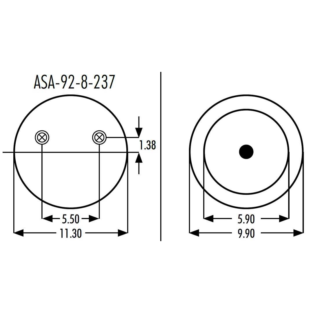 PULMON DE SUSPENSION 1T19LF-7 1R14-172 (8774) HENDRICKSON GOODYEAR - Image 3