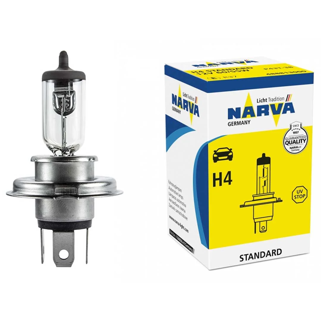 AMPOLLETA HALÓGENA H4 24V 75/70W NARVA