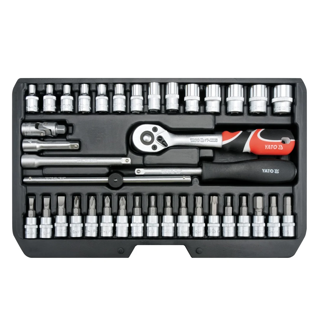 JUEGO SET DE DADOS 1/4" 38 PIEZAS YATO - Image 2