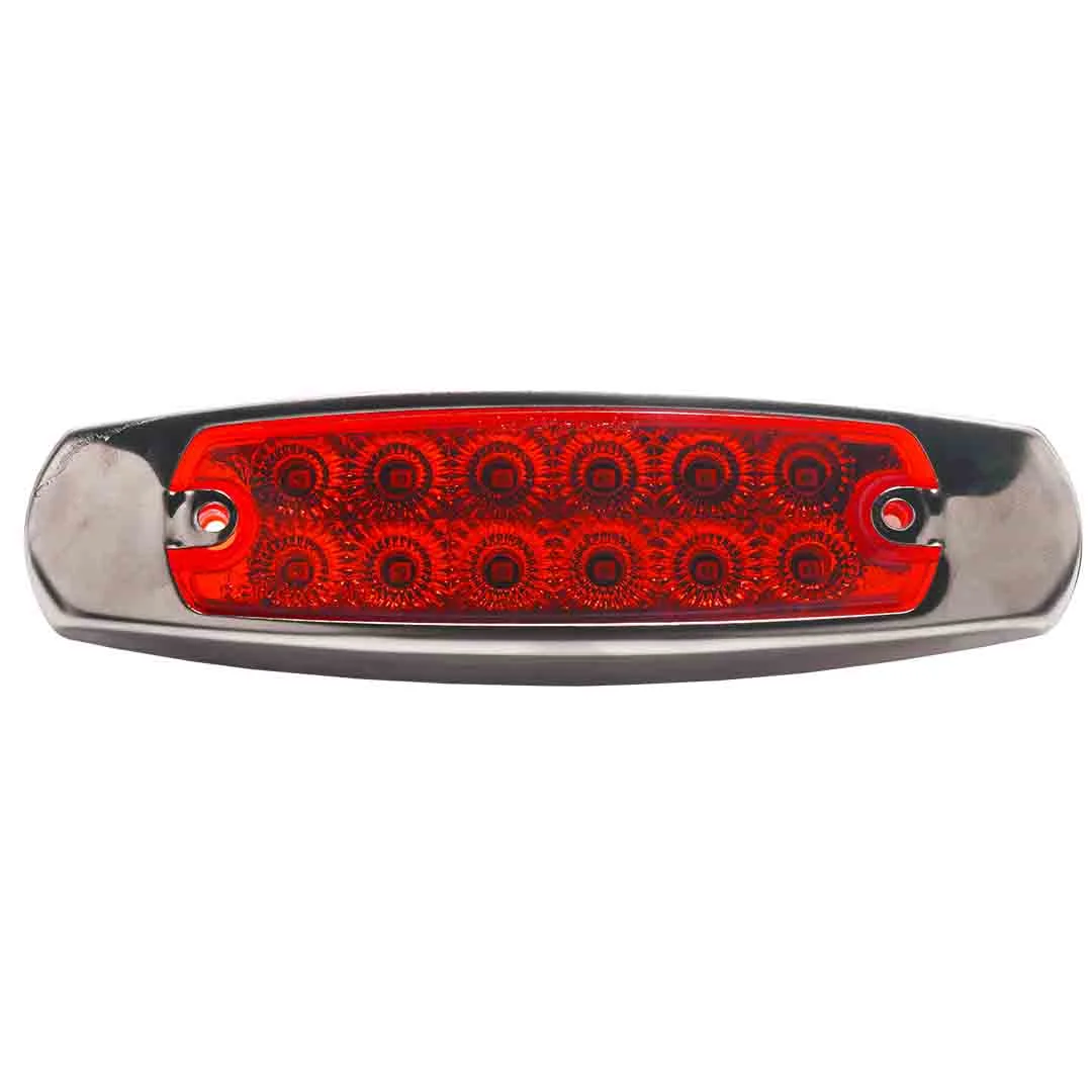 FOCO LATERAL LED 12 DIODOS 12-24V MULTIPARTES