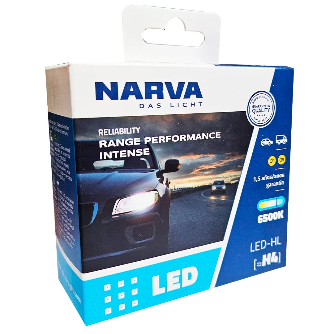 KIT AMPOLLETAS LED H4 12-24V 24W NARVA