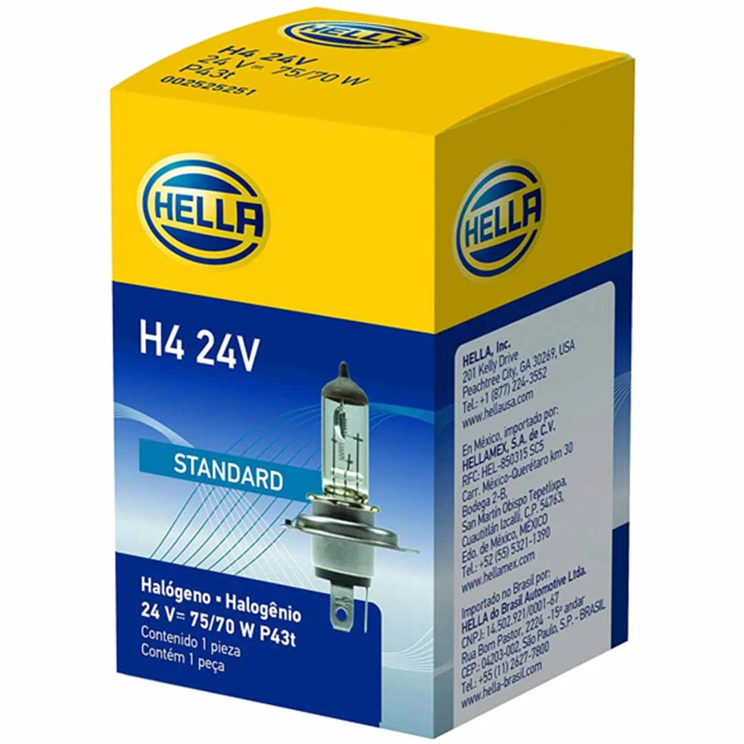 AMPOLLETA HALÓGENA H4 24V 75/70W HELLA - Image 4