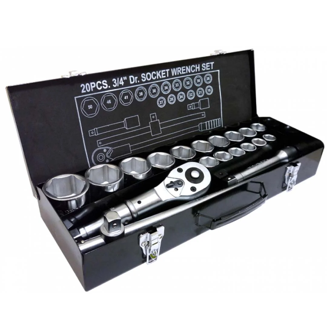 JUEGO DE DADOS 3/4" 20 PIEZAS YATO