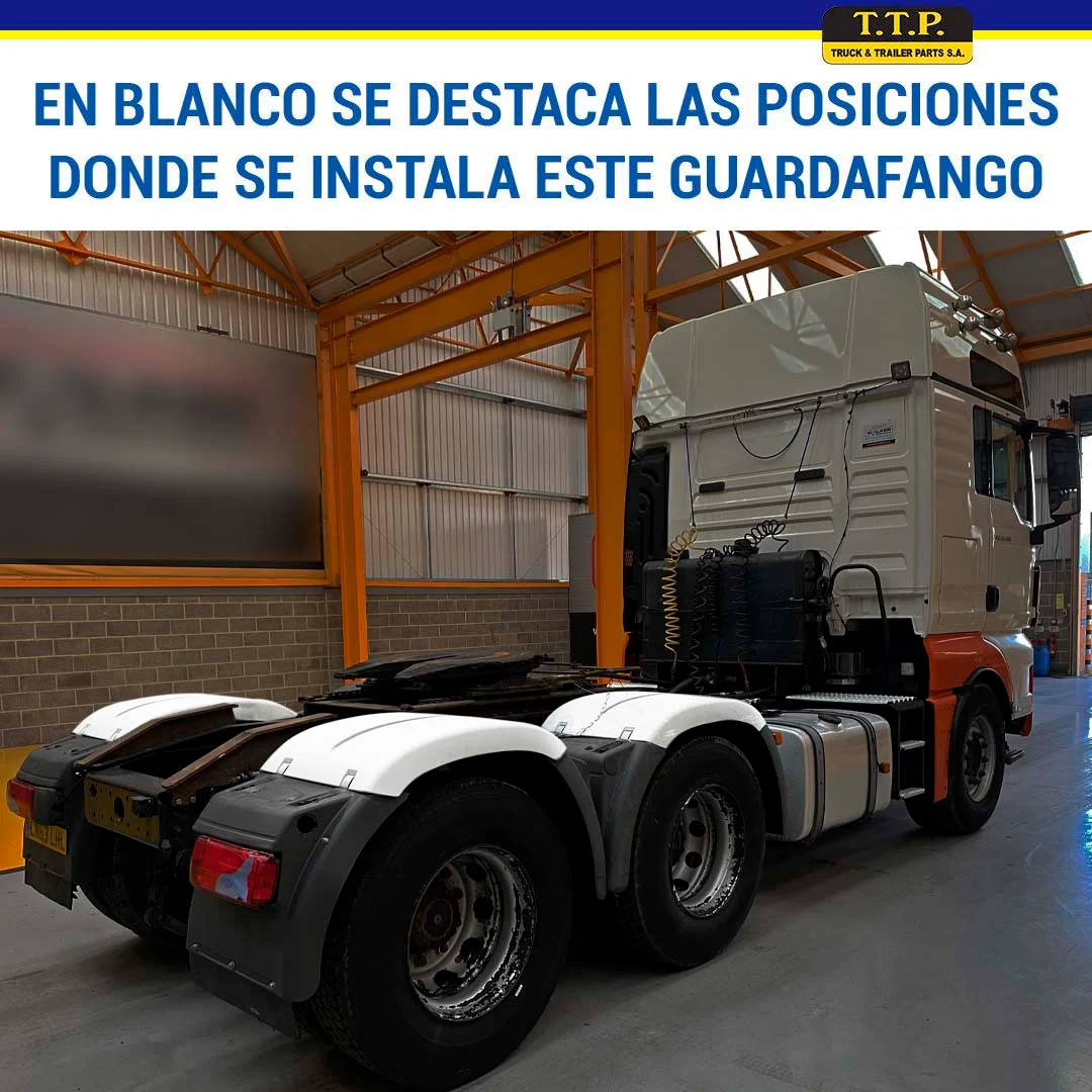 GUARDAFANGO TRASERO SUPERIOR MAN TGS/TGX/TGA - Image 2
