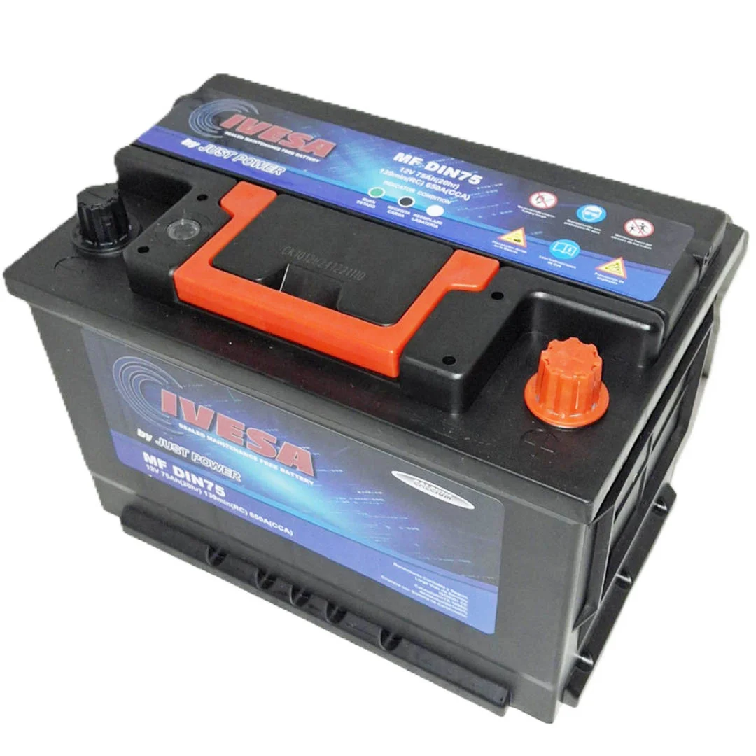 BATERIA 12V 75 AH 650 CCA BORNE + DER JUST POWER - Image 3