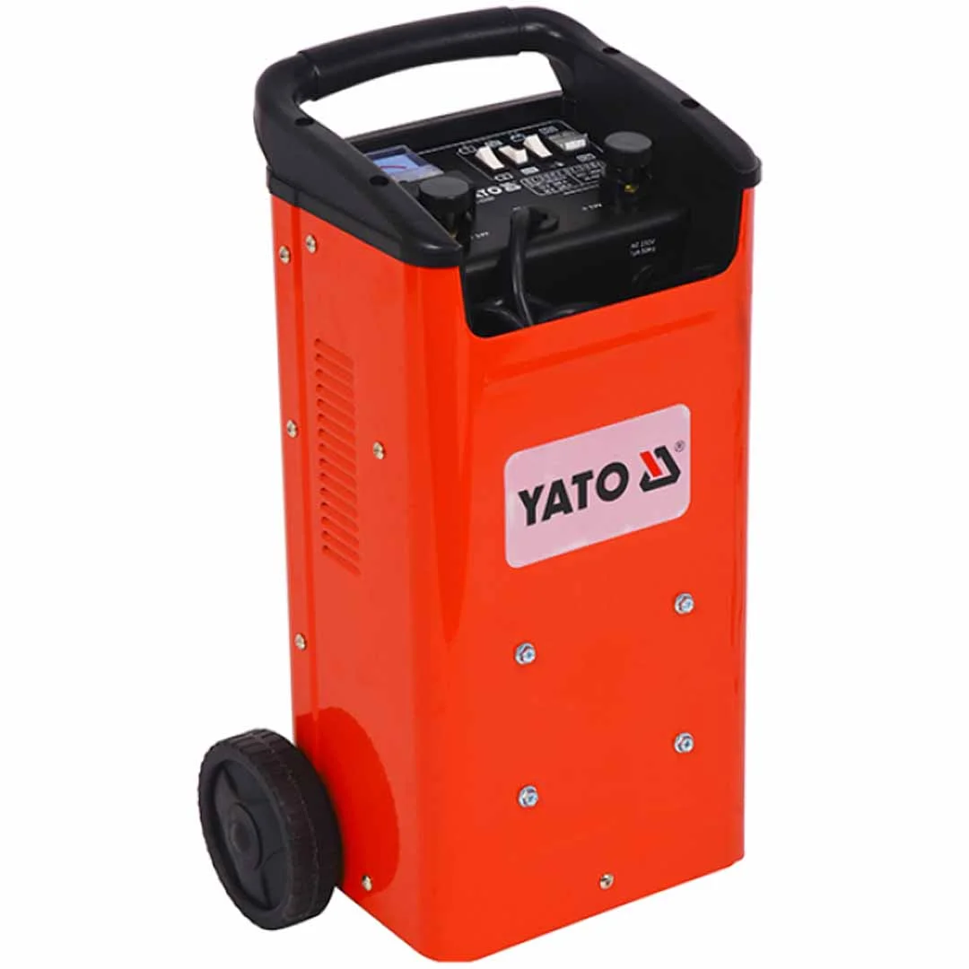 CARGADOR DE BATERÍA CON ARRANQUE YATO