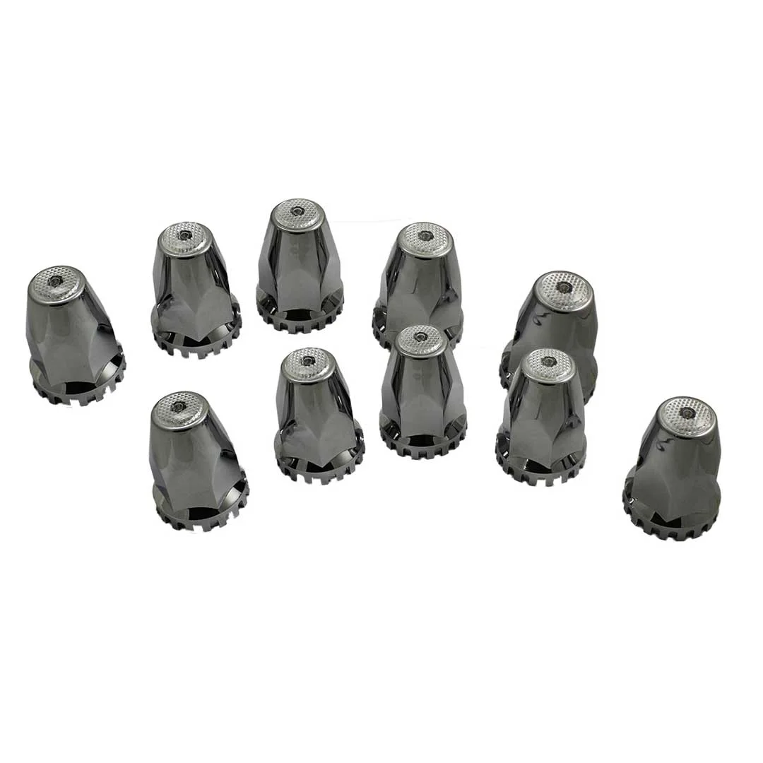 TAPA PERNO CROMADO 32 Y 33MM JUEGO 10 PIEZAS
