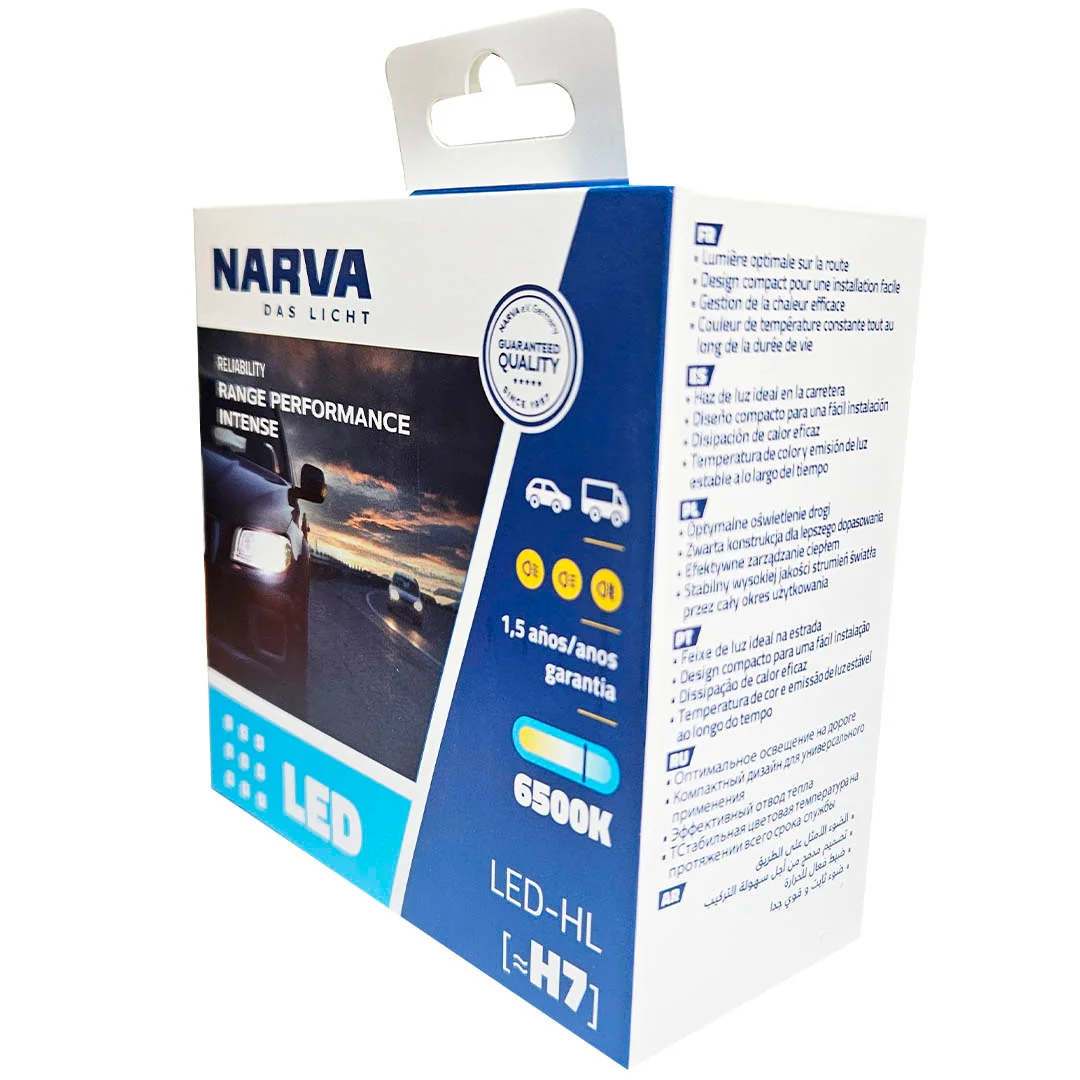 KIT AMPOLLETAS LED H7 12-24V 24W NARVA - Image 3