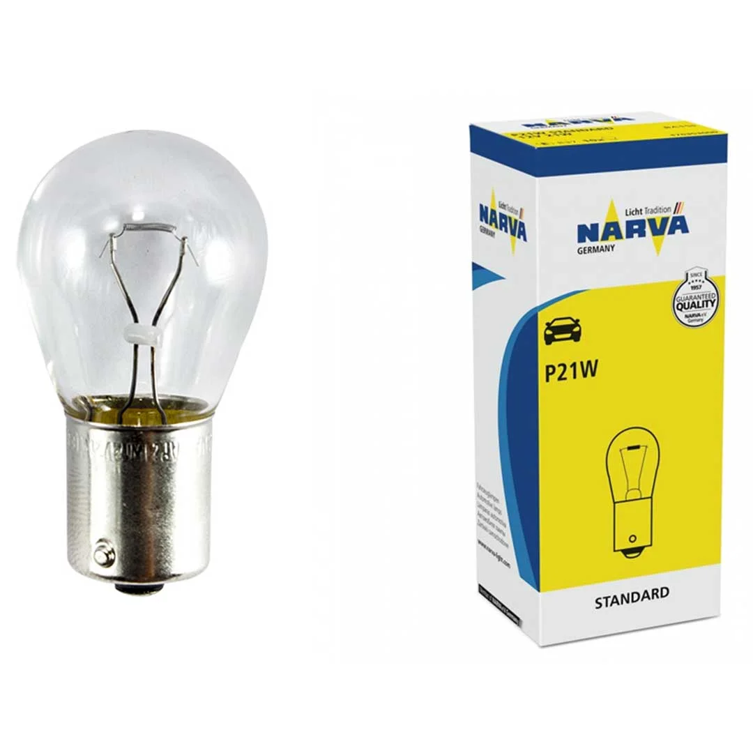 AMPOLLETA GLOBO GRANDE 12V 21W NARVA