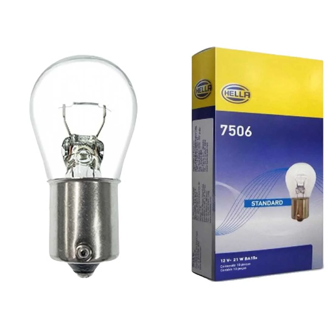 AMPOLLETA GLOBO GRANDE 12V 21W HELLA