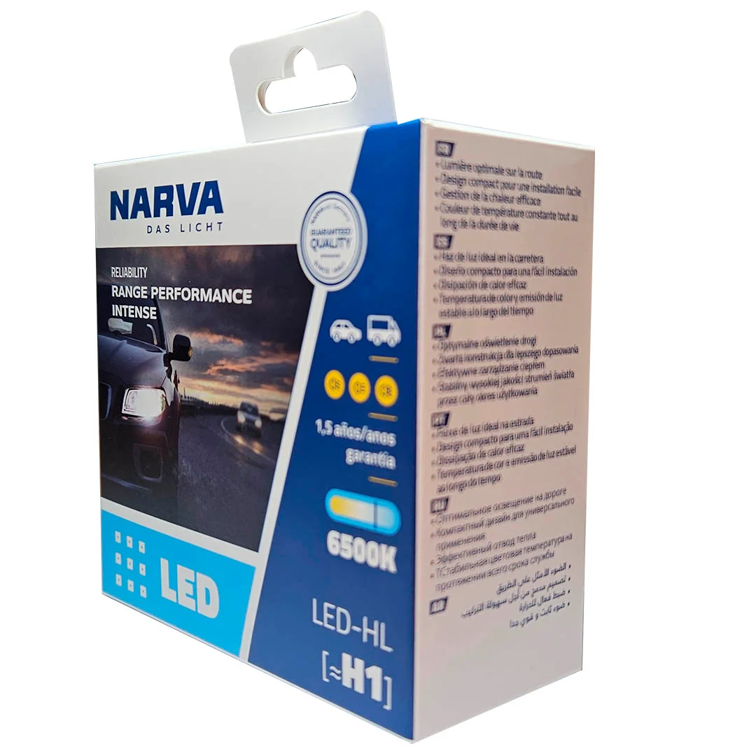 KIT AMPOLLETAS LED H1 12-24V 19W NARVA - Image 6
