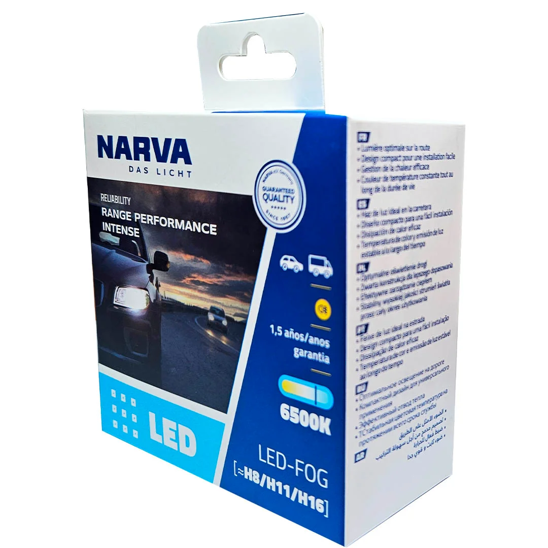 KIT AMPOLLETAS LED H8/H11/H16 12-24V 24W NARVA - Image 4