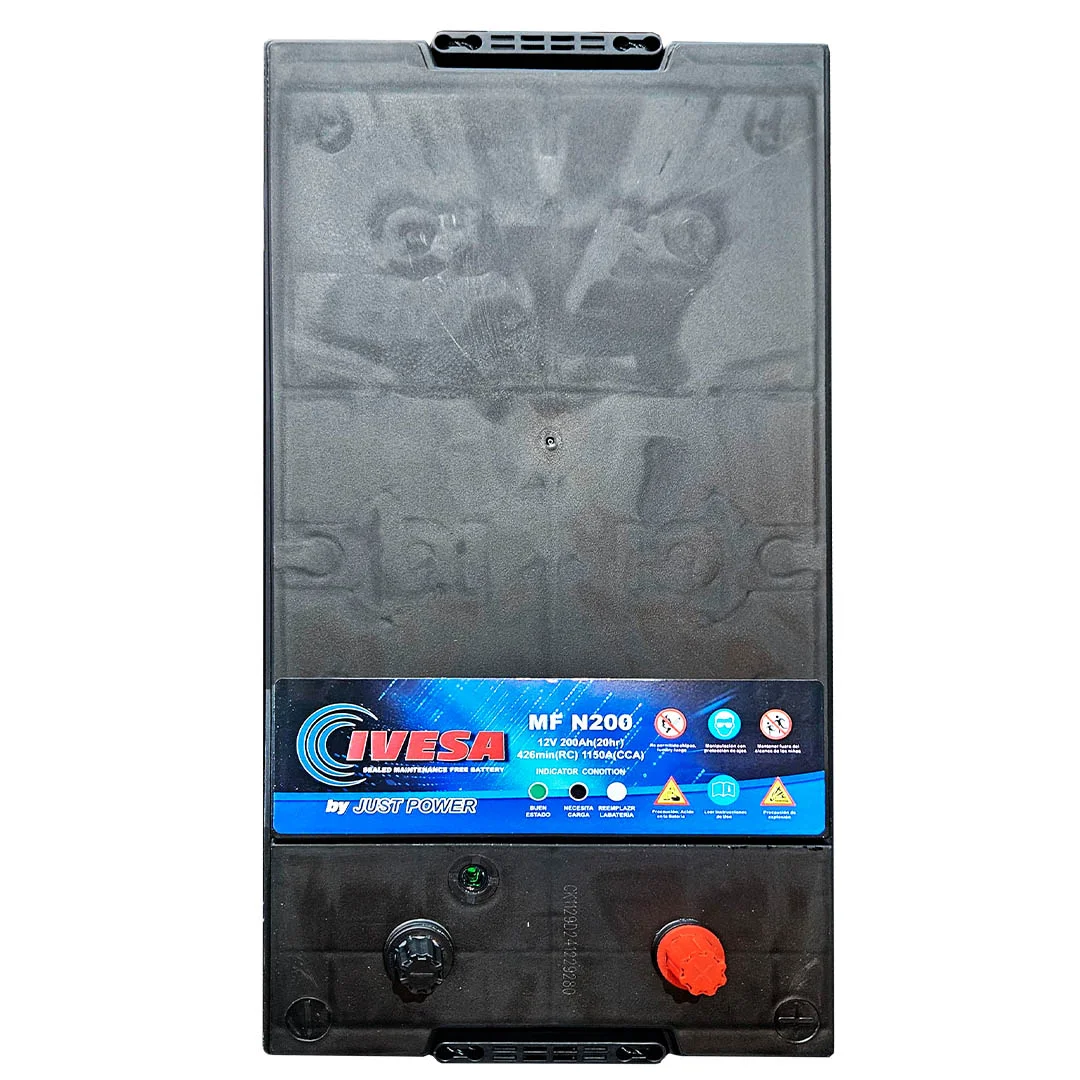 BATERIA 12V 200 AH 1150 CCA BORNE ESTANDAR + DER IVESA - Image 4