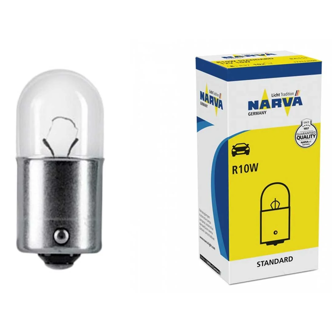 AMPOLLETA GLOBO CHICO 12V 10W NARVA